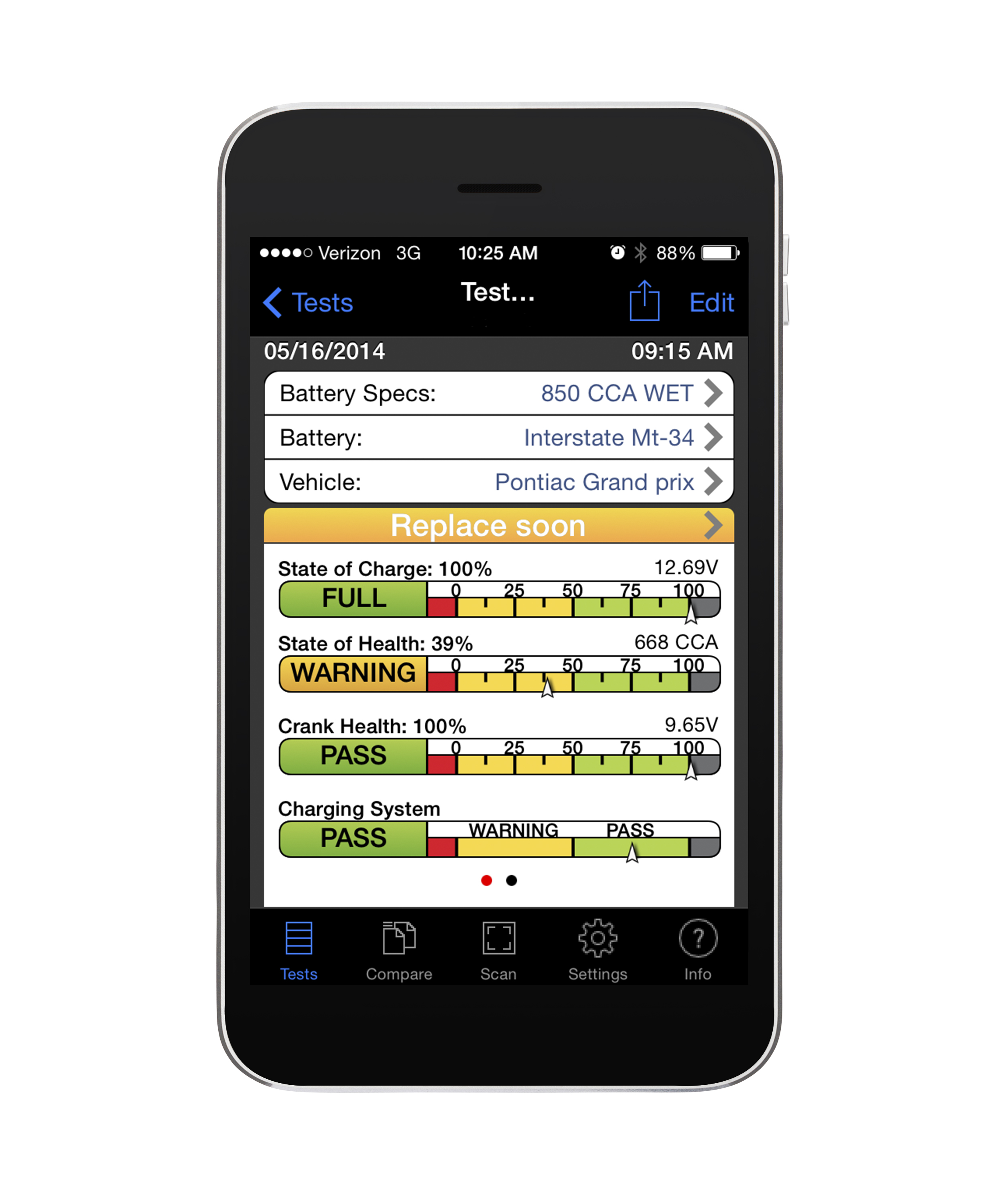 Smart Battery Tester OTC Tools