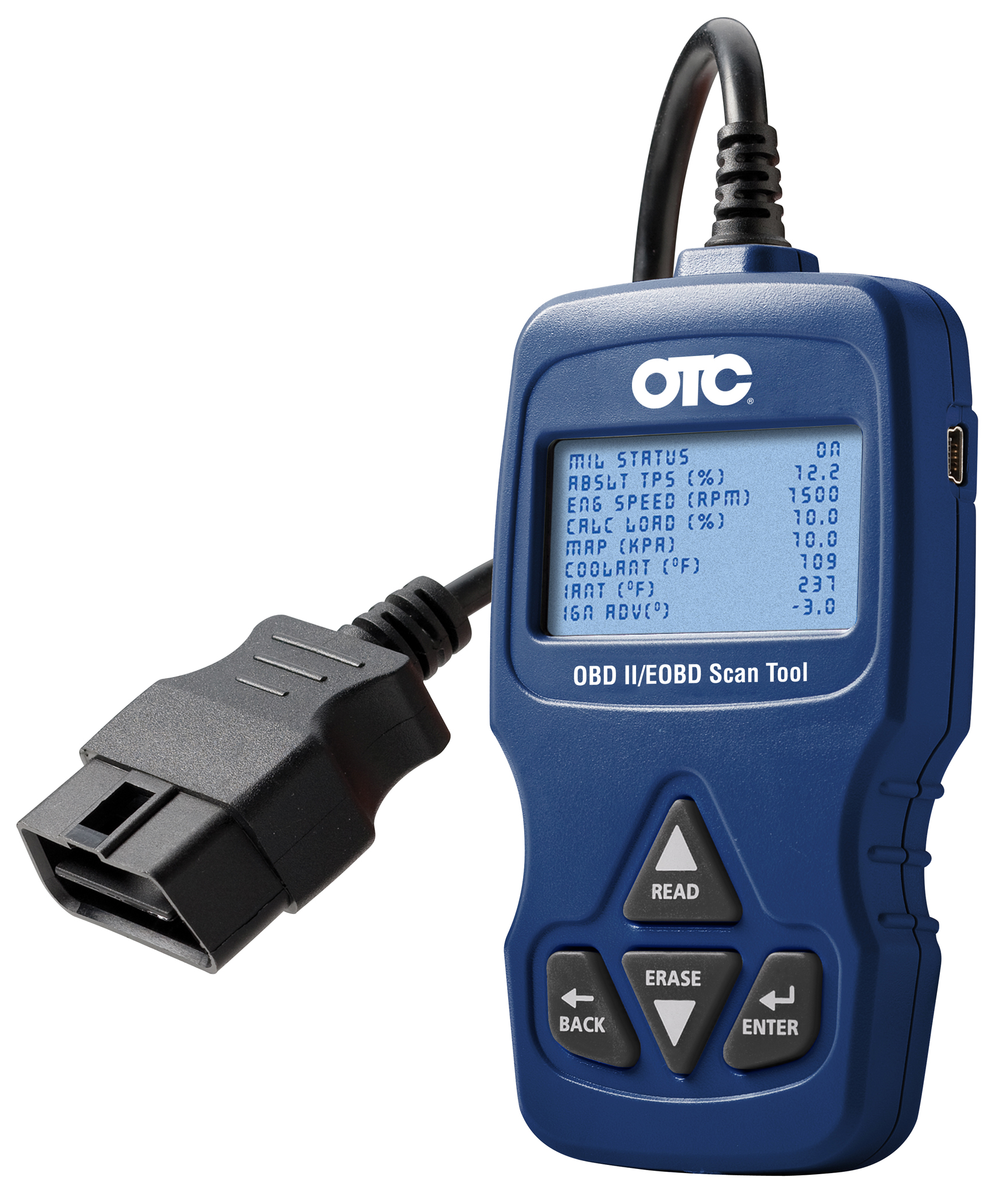 Automotive Scan Tool >> Trilingual OBD II/EOBD & CAN Scan Tool | OTC Tools Automotive Scan Tool >> Trilingual OBD II/EOBD & CAN Scan Tool | OTC Tools