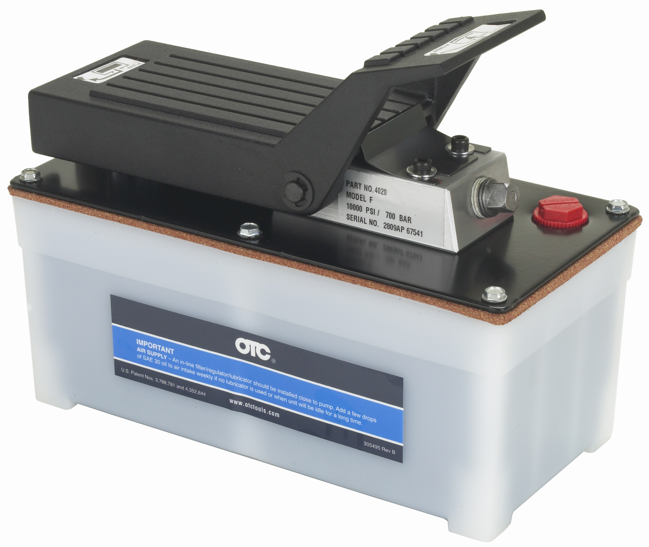 otc 4020 air <a href='https://www.ruidapetroleum.com/product/47'>hydraulic</a> <a href='https://www.ruidapetroleum.com/product/49'>pump</a> factory