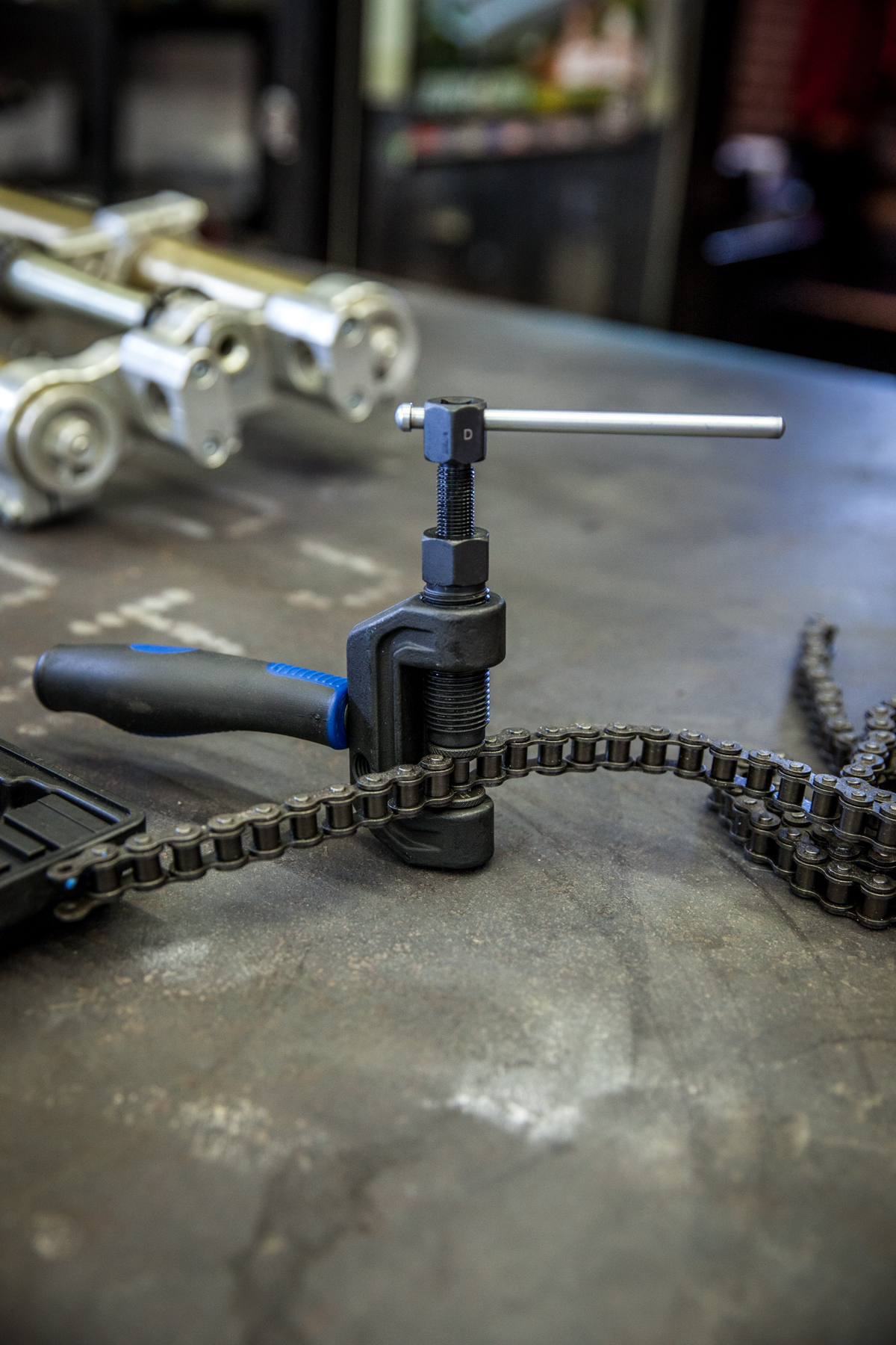 OTC 4738 Chain Breaker and Riveting Tool Kit