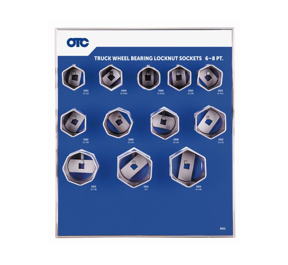 Axle Nut Socket Size Chart