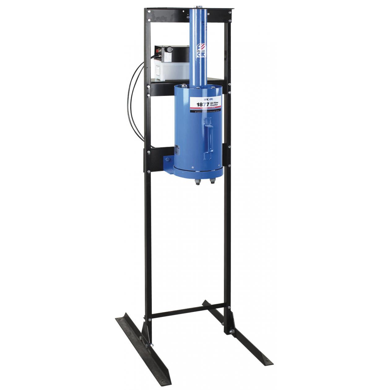 25Ton Capacity HeavyDuty Oil Filter Crusher OTC Tools