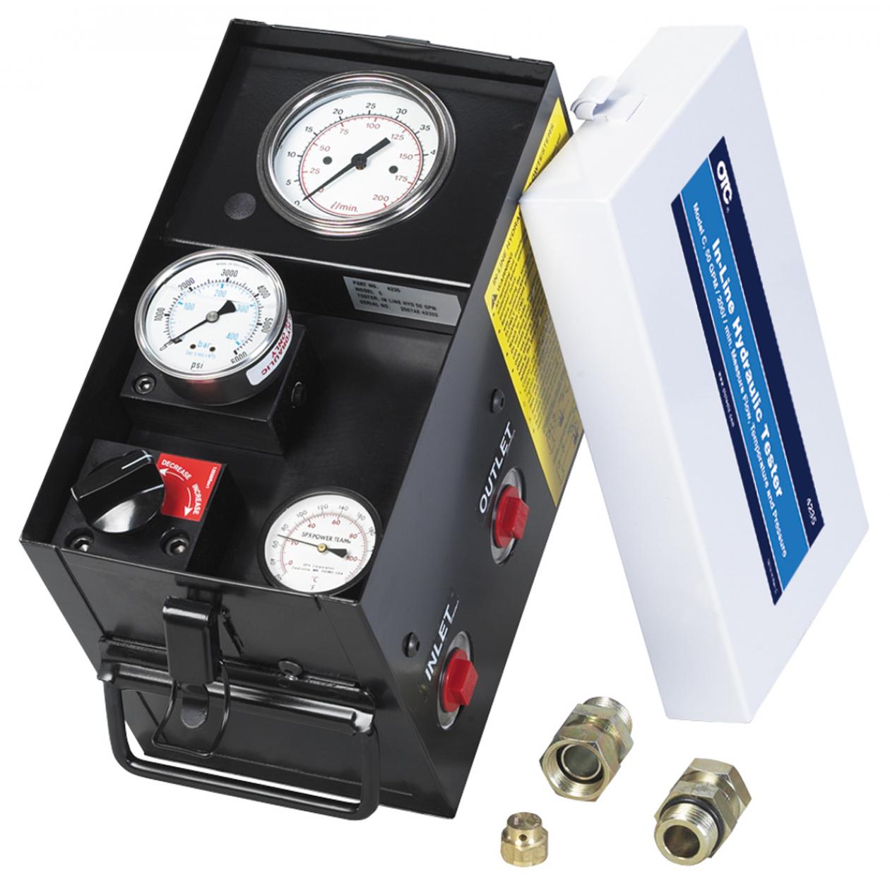 Hydraulic flow tester otc tools
